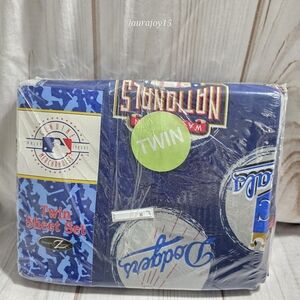 Sport Zone Dan River MLB Bases Loaded Twin Sheet Set NOS Sealed 2005